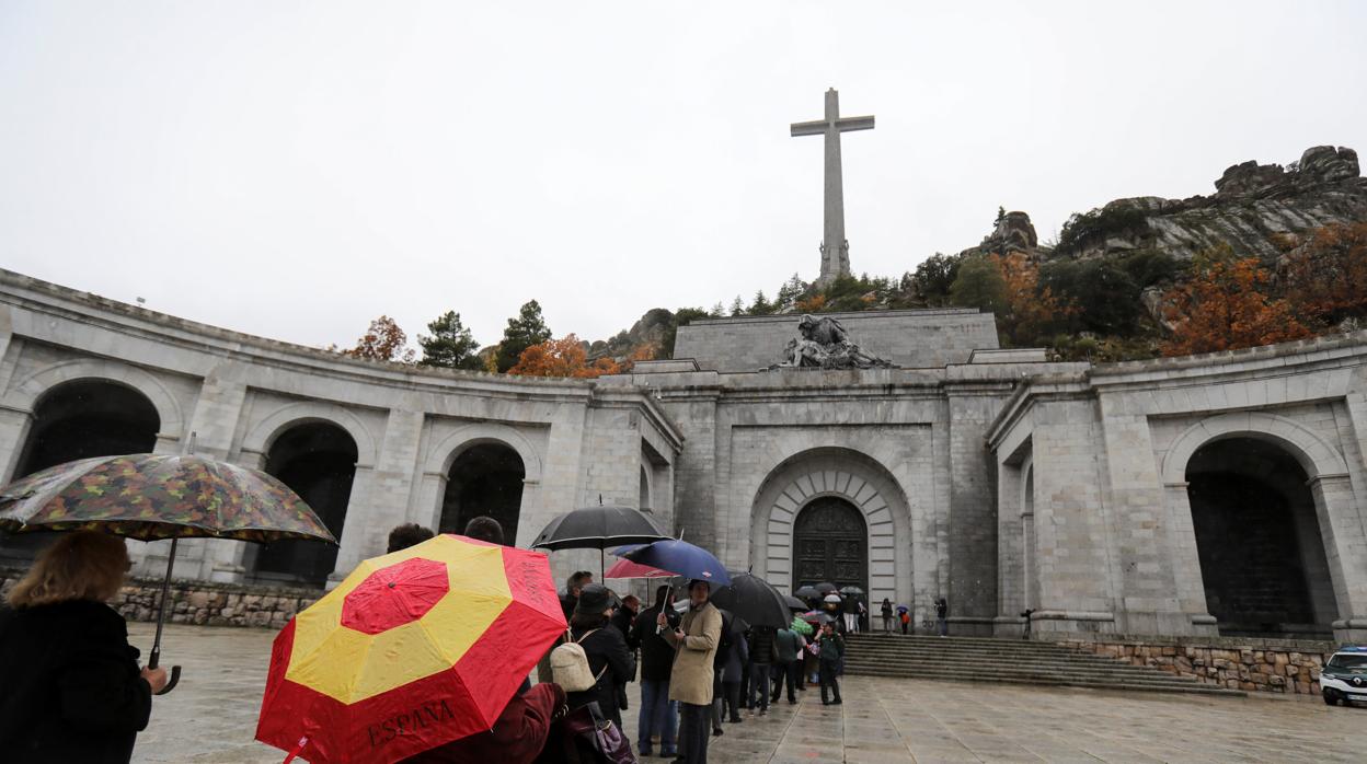 Los restos de Franco descansan en el Valle de los Caídos