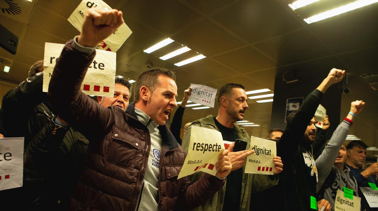 El colectivo MosSOS ha protagonizado varias protestas en las últimas semanas