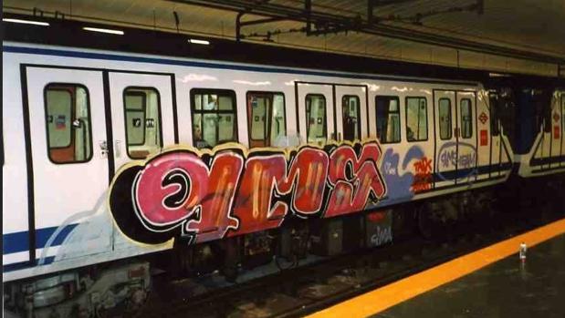 Cae una banda de nueve grafiteros que vandalizaron el Metro y Cercanías