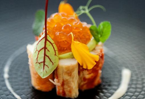 El cangrejo real es uno de los platos diseñados para los menús del InterContinental