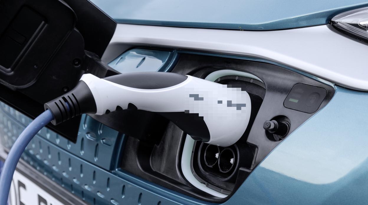 Carga de un coche eléctrico