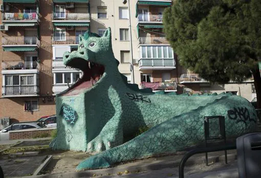 El parque del dragón, emblema del barrio