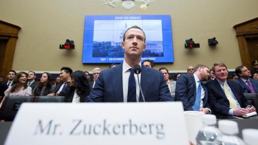 Mark Zuckerberg testifica en el Capitolio de Estados Unidos