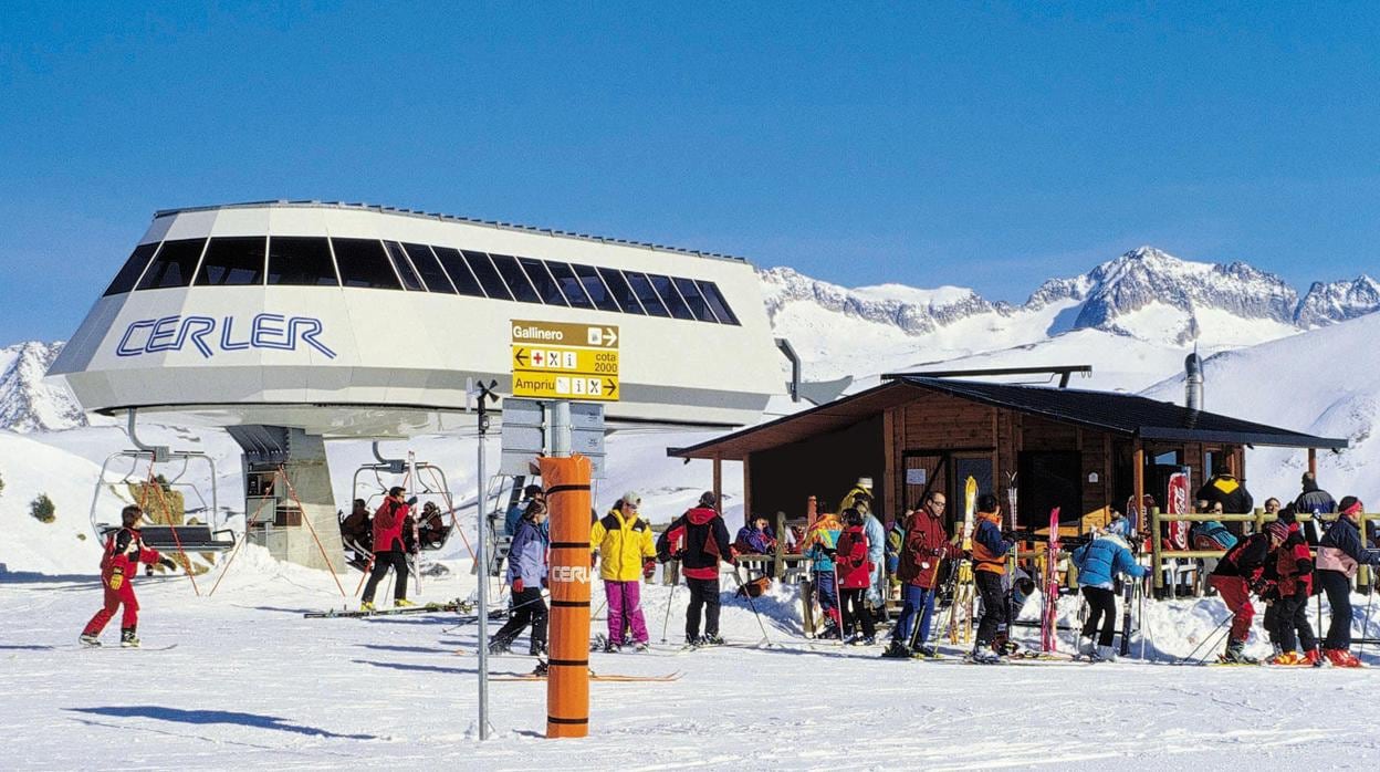 Cerler ha sido la única estación aragonesa de esquí que ha estado abierta durante todo el mes de diciembre