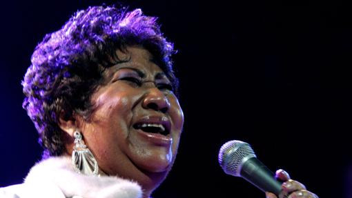 La cantante norteamericana Aretha Franklin