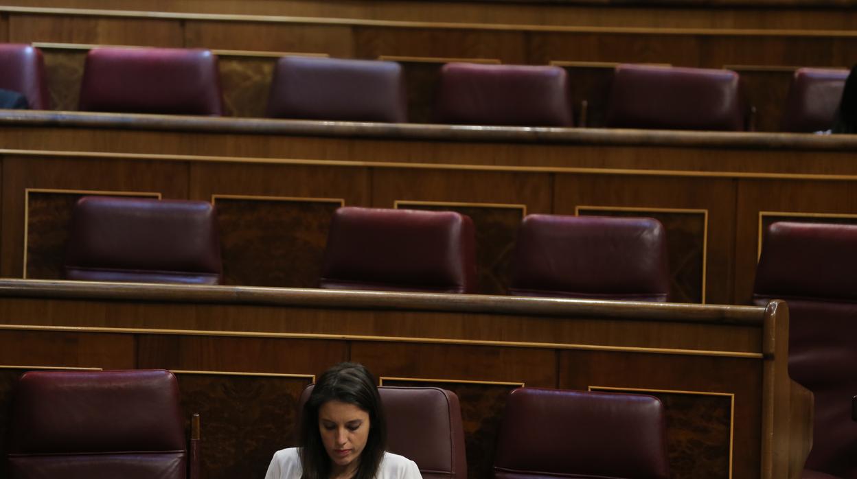 Montero, en una imagen de archivo en el Congreso