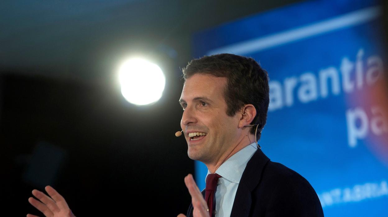 Pablo Casado, líder del PP