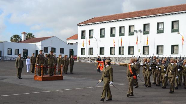 Prieto Palma, al Mando del Batallón de Zapadores XVI en Canarias