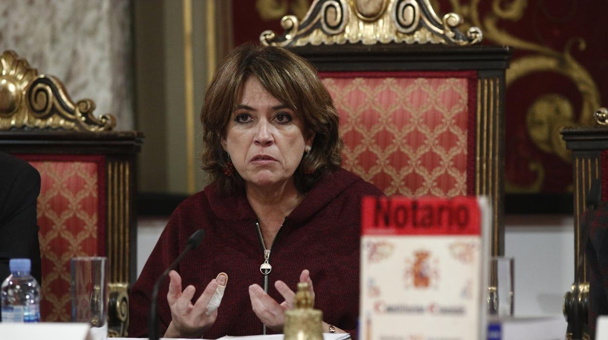 Dolores Delgado, ministra de justicia