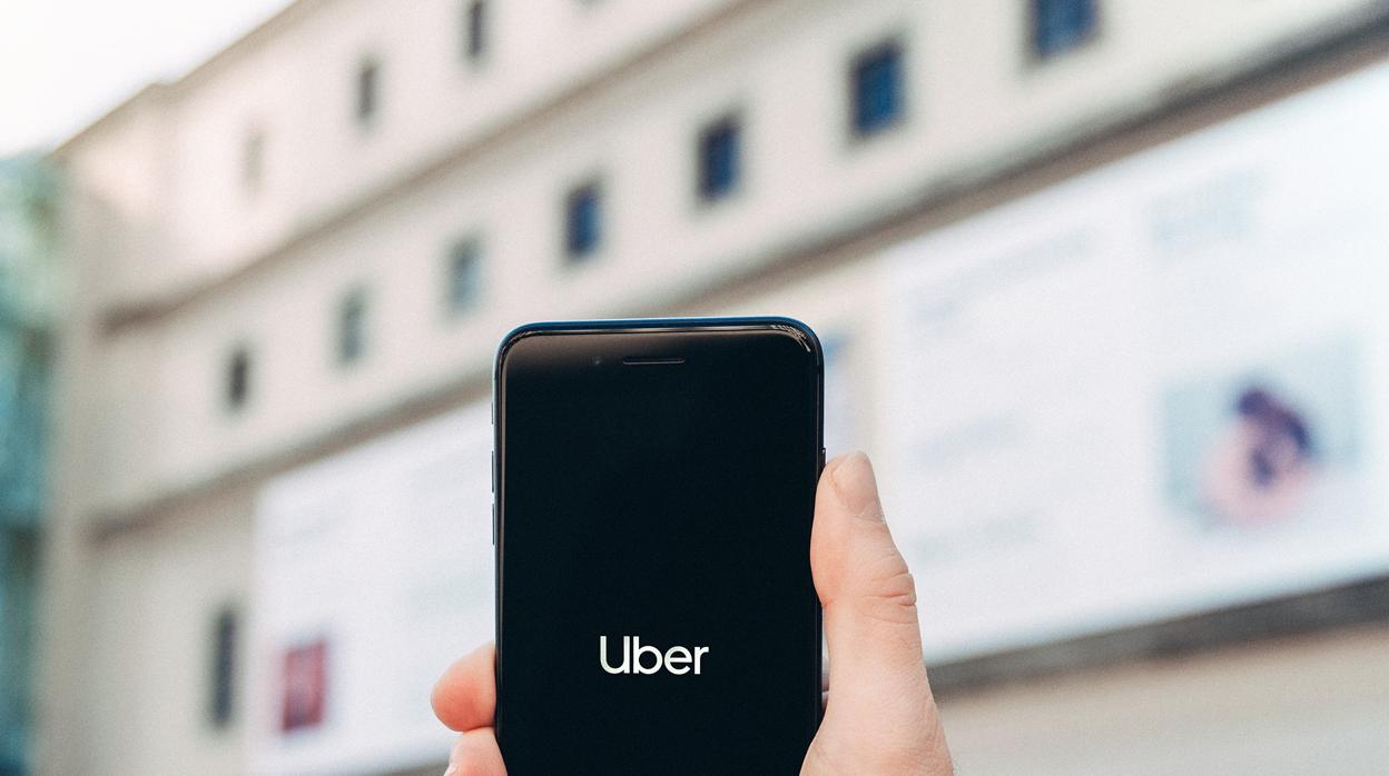 Imagen de la aplicación de Uber