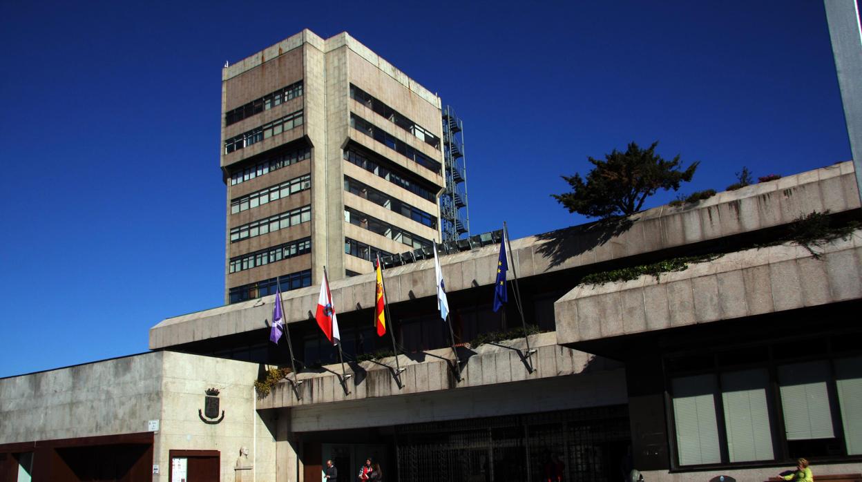 Vista exterior del Ayuntamiento de Vigo