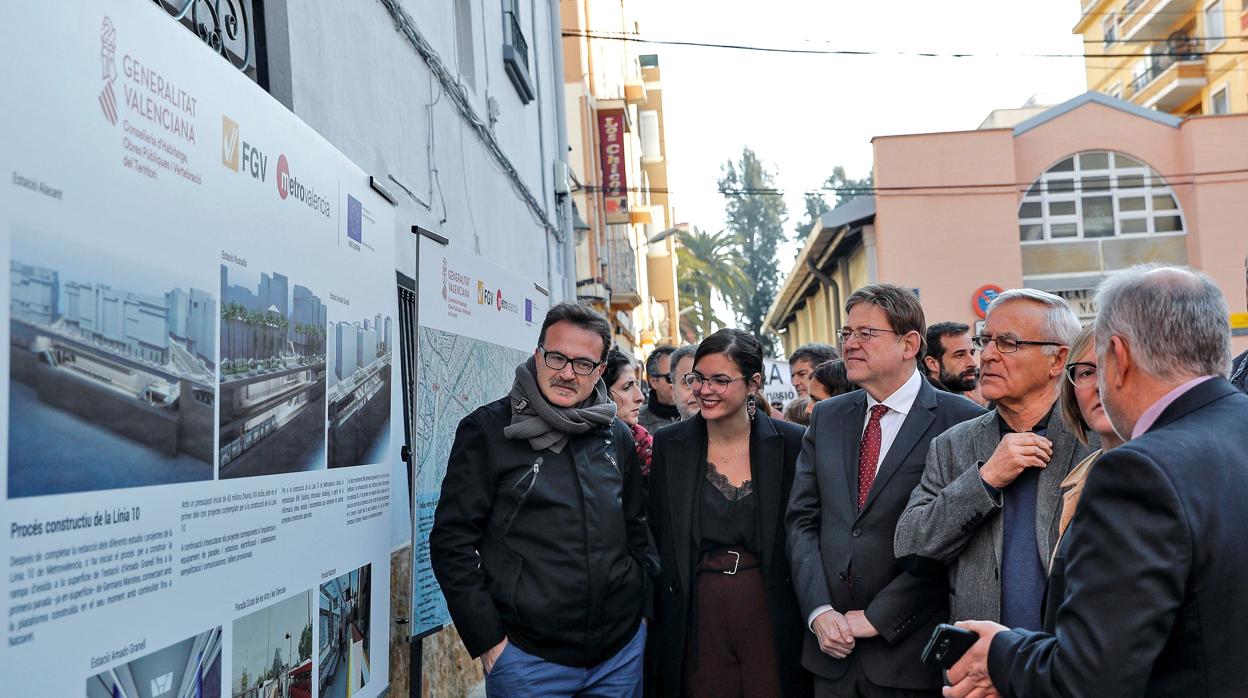 Imagen de la presentación de las obras