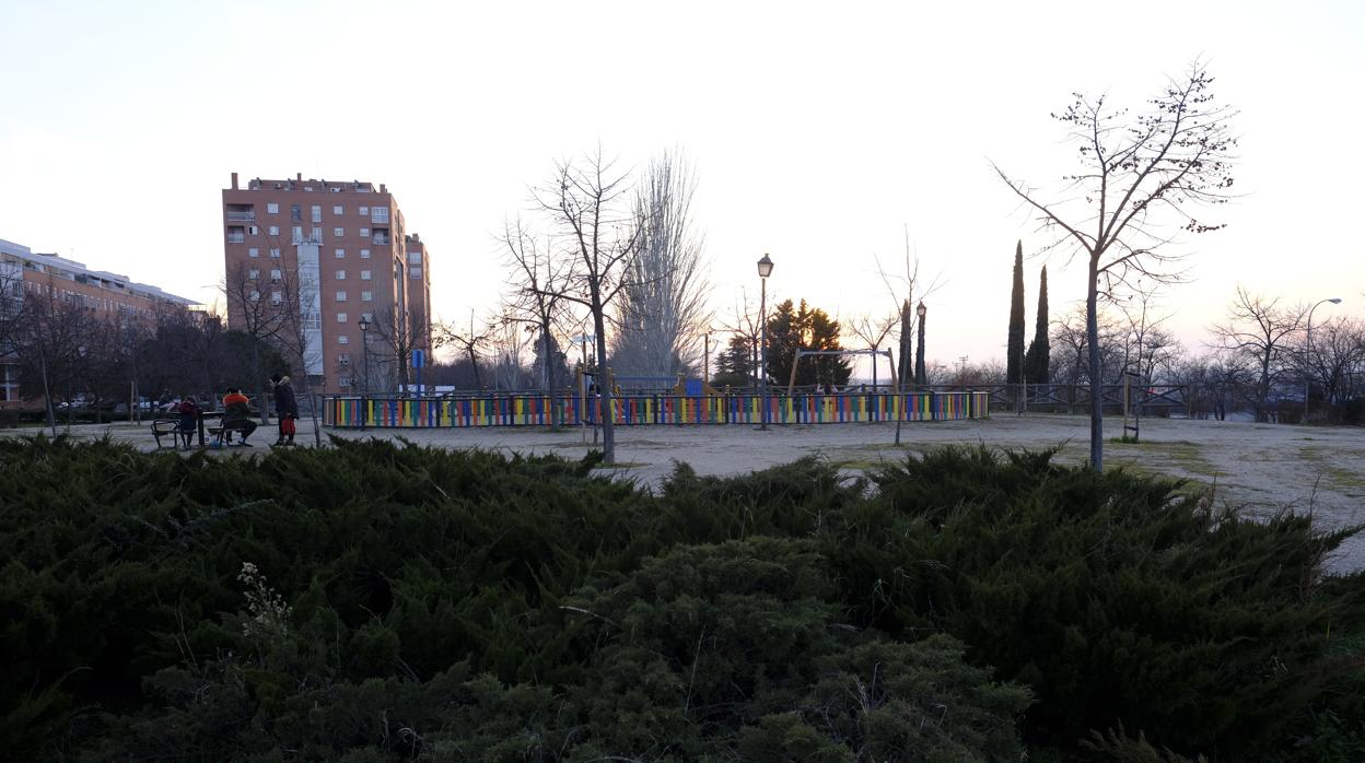 Parque de la Viña, en Puente de Vallecas