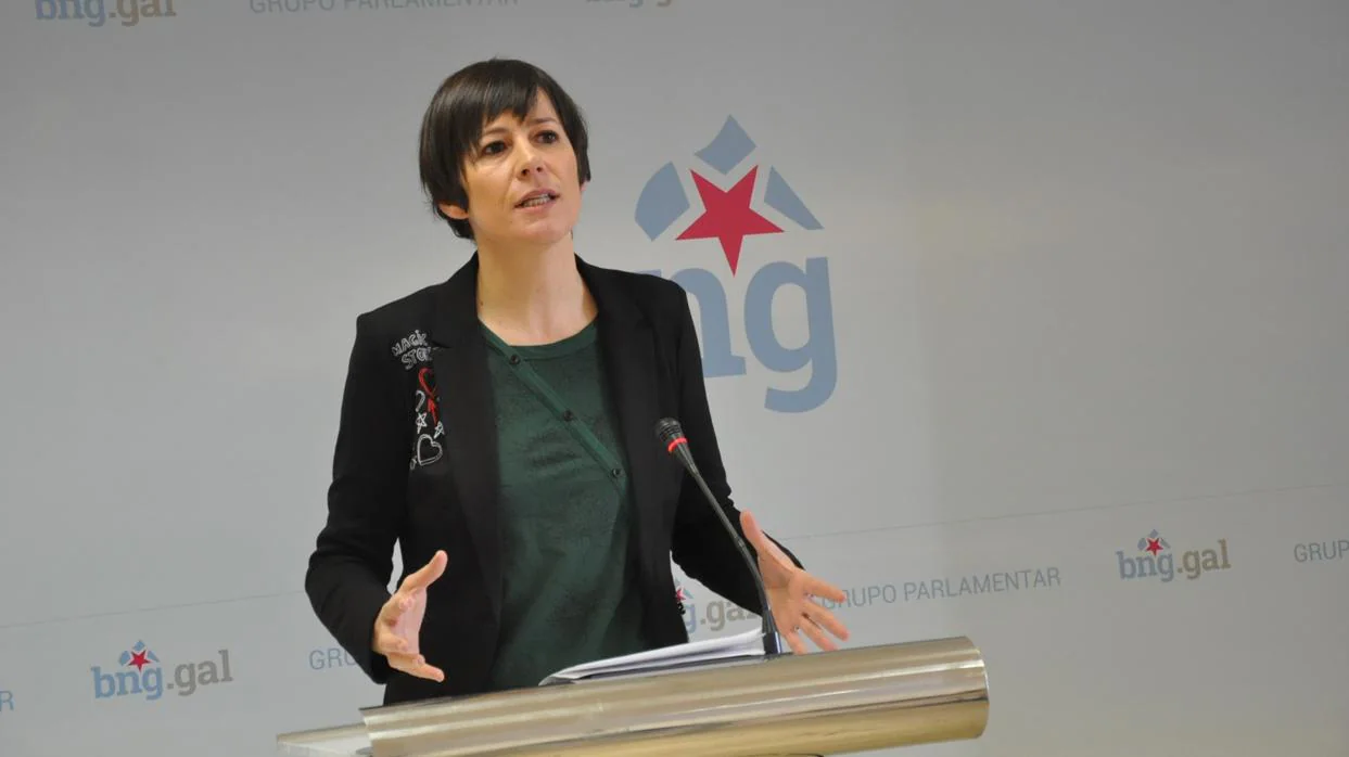 El portavoz nacional del BNG, Ana Pontón