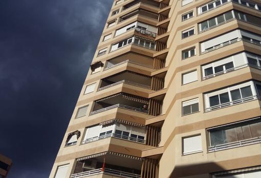 Imagen del edificio en el que se ha producido el rescate