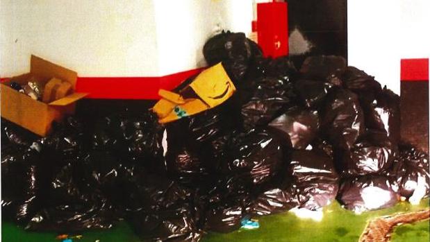 Hongos, pulgas y un hedor insoportable: la basura se amontona en las comisarías de Guipúzcoa