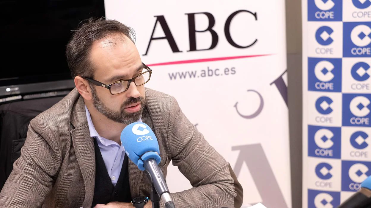 García-Conde intervino recientemente en la tertulia Cope-ABC