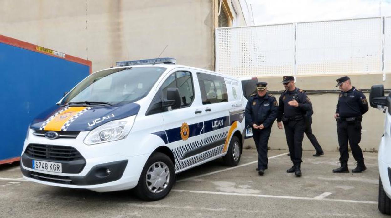 Efectivos de la Policía Local de Alicante