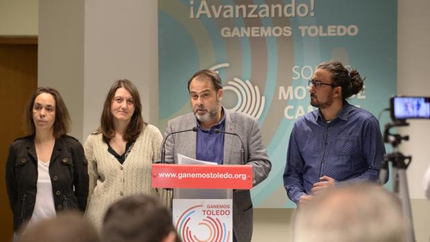 Ganemos se presenta como alternativa política al «trifachito» en Toledo