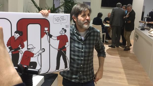 El Premio Nacional de Cómic Paco Roca ilustra en Cevisama la trayectoria de 30 años de la firma Poalgi