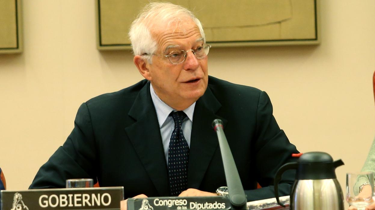 El ministro Borrell comparece en la Comisión de Exteriores del Congreso