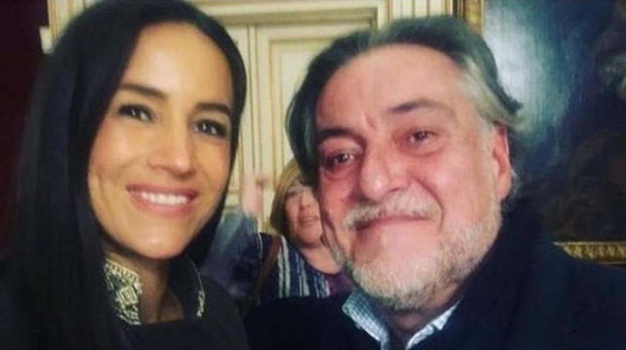 Begoña Villacís con Pepu Hernández en un acto en el Ayuntamiento