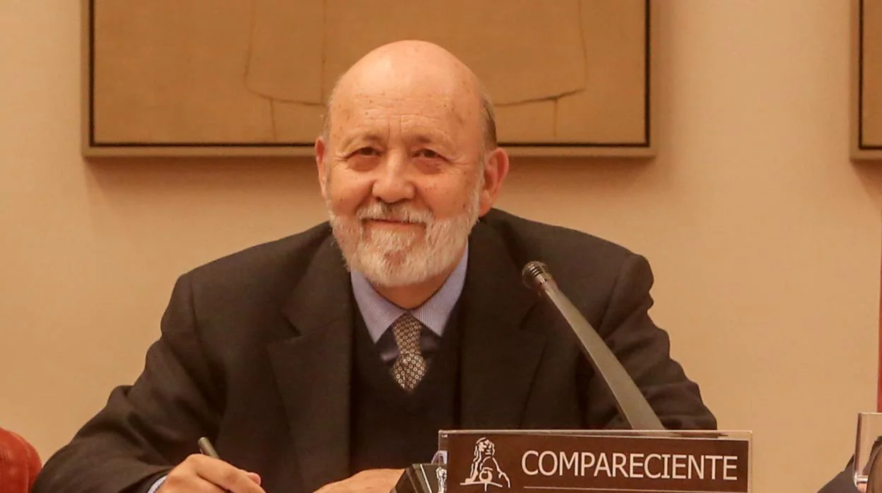 José Félix Tezanos, durante su comparecencia en el Congreso el pasado 30 de enero