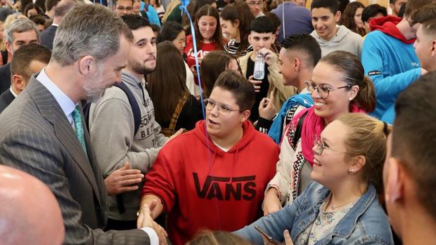 El Rey, con el talento de los jóvenes en Canarias