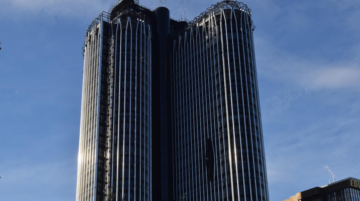 Torre Europa es la séptima torre más alta de Madrid