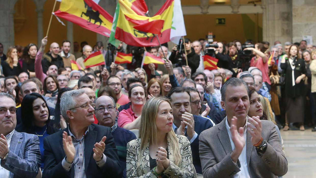 Acto público del secretario general de VOX en la capital burgalesa