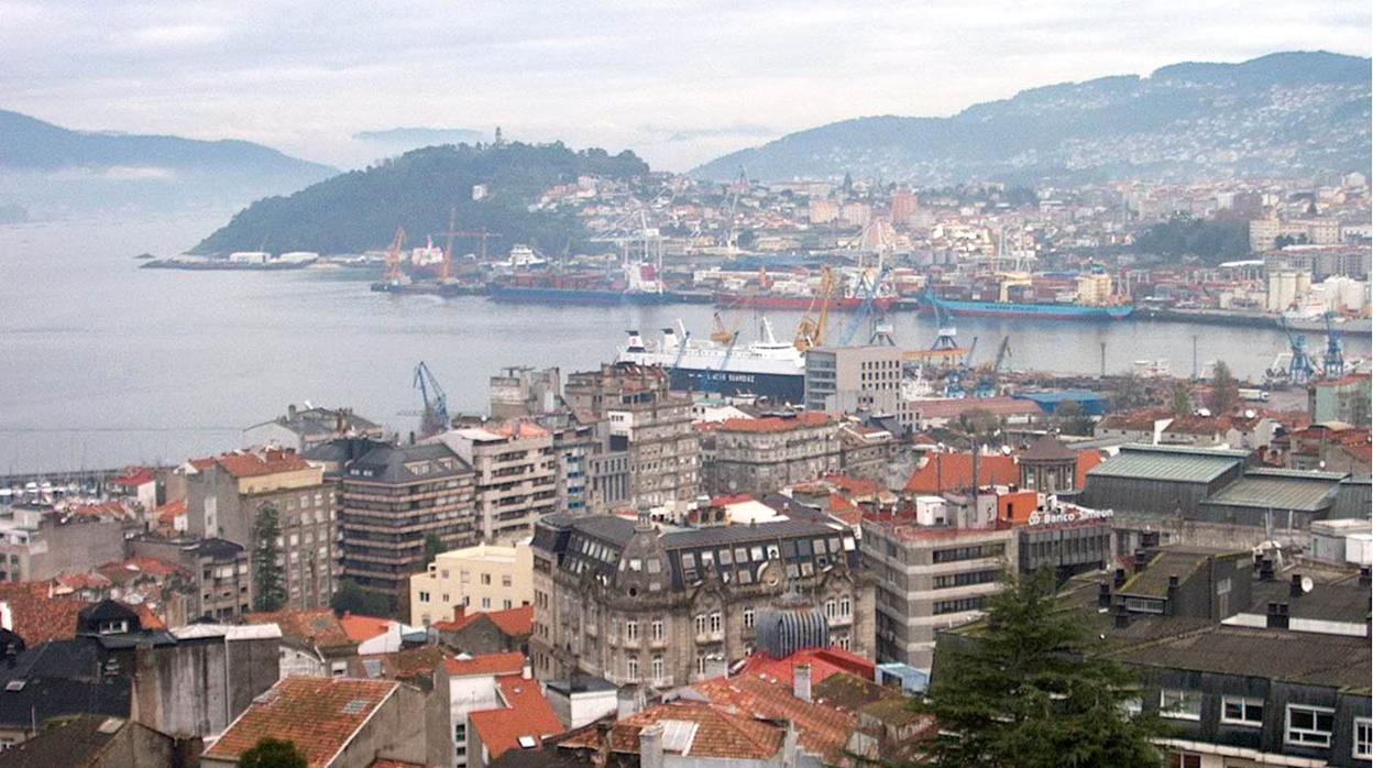 Panorámica de la ciudad de Vigo