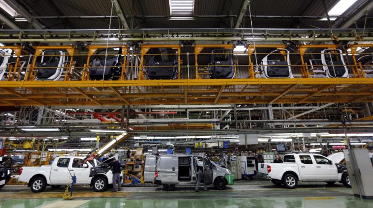 Una imagen de la planta de Nissan en Barcelona
