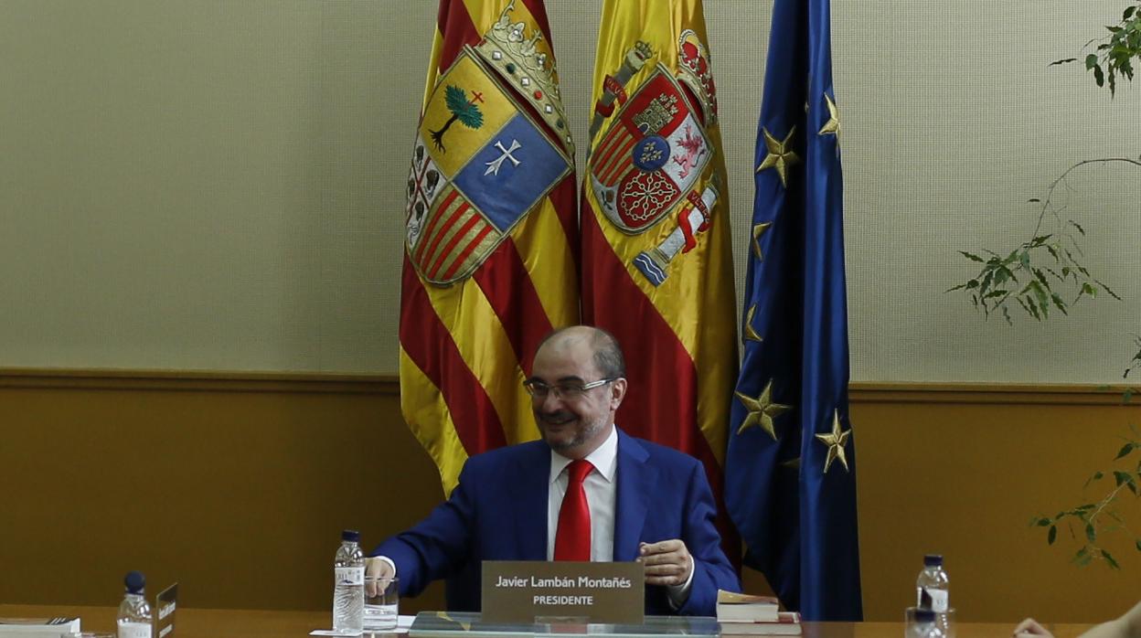 Javier Lambán, presidente de Aragón y líder regional del PSOE