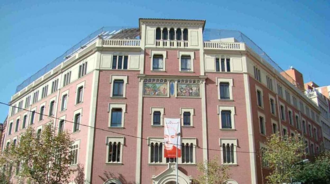 Imagen del centro escolar de Barcelona