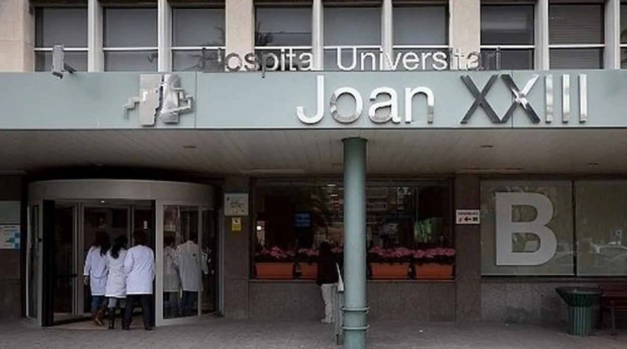 Imagen de la entrada del hospital Joan XXIII de Tarragona