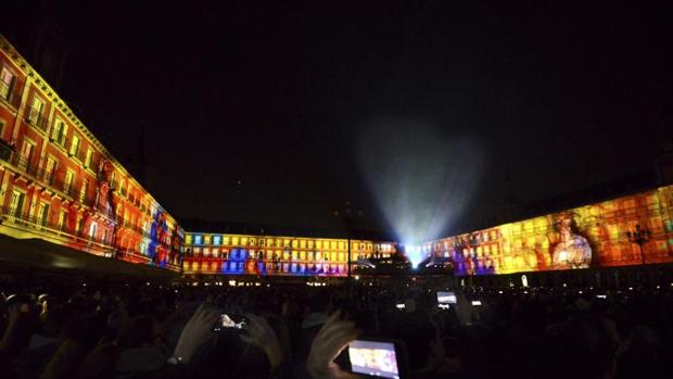 La Plaza Mayor brinda tres nuevas oportunidades para ver su célebre «vídeo mapping»