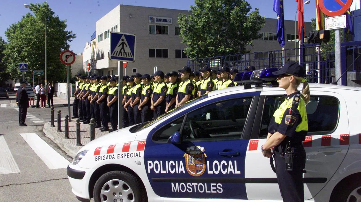 Agentes de la Policía Local de Móstoles
