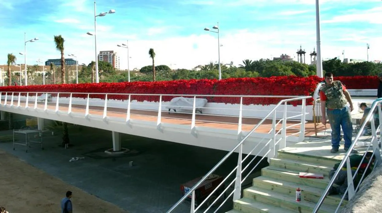 El puente de las Flores, en Valencia