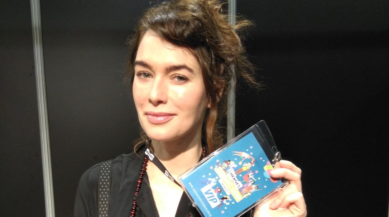 Lena Headey, este sábado en Valencia