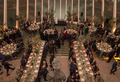 Imagen de la cena de gala celebrada este sábado