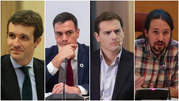 TVE propone un debate a cuatro con los líderes de PP, PSOE, Ciudadanos y Podemos el próximo 22 de abril