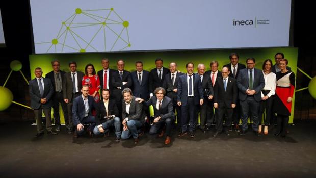 Los empresarios de Ineca distinguen en su aniversario a David Ferrer, el Fórum AEFA y la Comisión del Agua