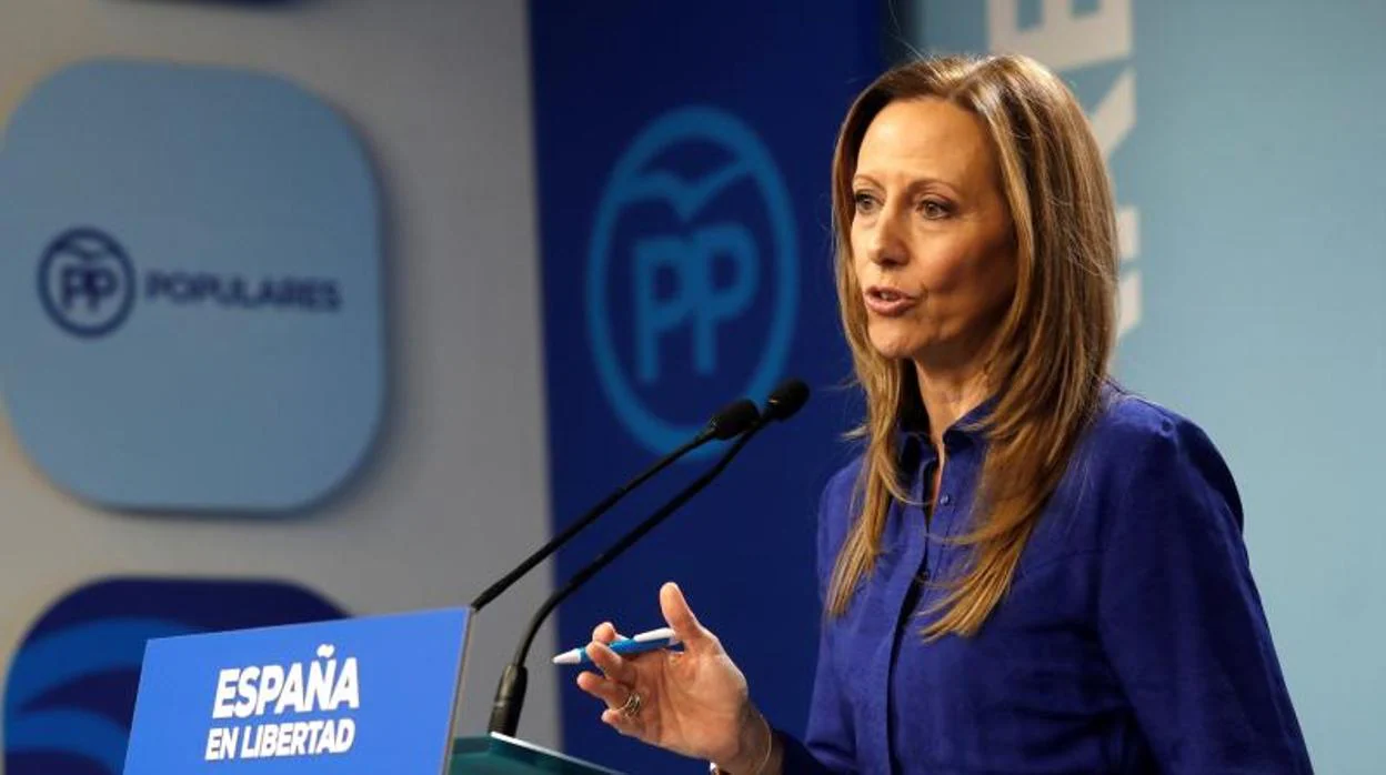 La vicesecretaria de comunicación del PP, Marta González
