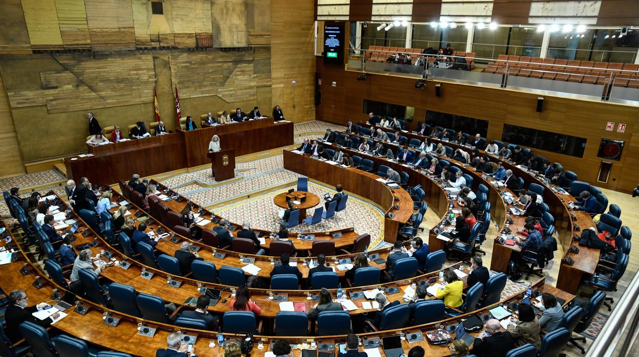 Pleno de la Asamblea de Madrid