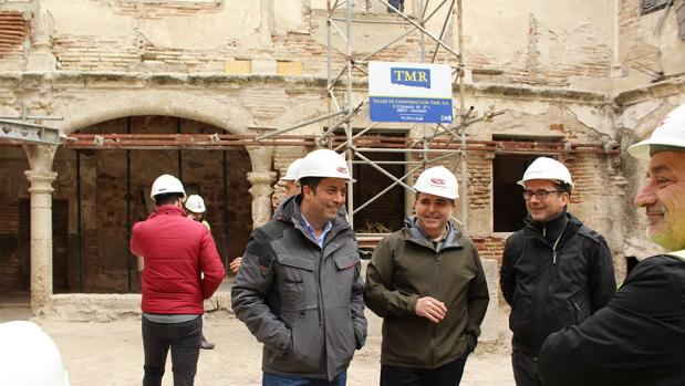 Avanzan las obras de rehabilitación del Hospital de la Santísima Trinidad de Torrijos