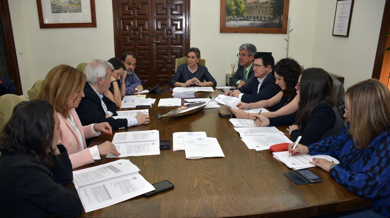 Reunión de la Junta de Gobierno local de Toledo