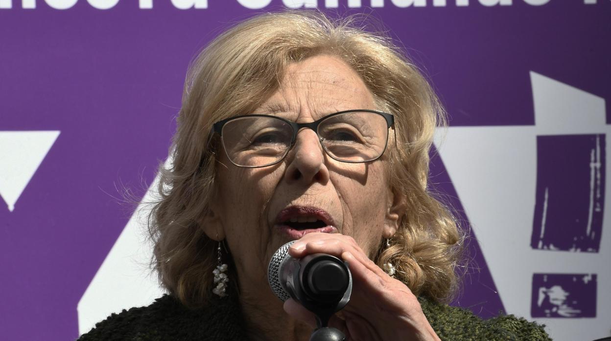 La alcaldesa de Madrid, Manuela Carmena, en una imagen de archivo