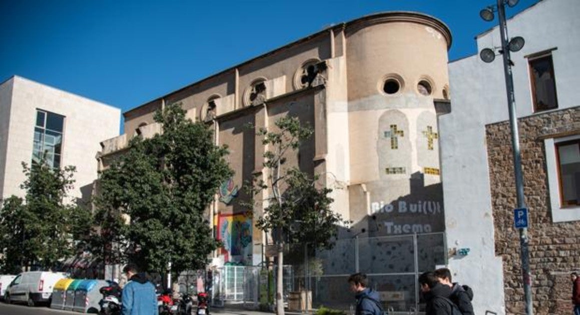 La capilla de la Misericordia, al lado del Macba