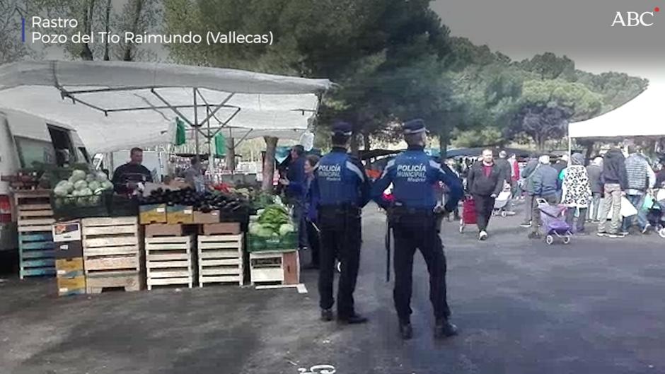Tranquilidad en el mercado donde supuestamente regentan un puesto los Visita