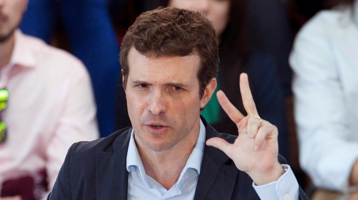 Pablo Casado, líder del PP